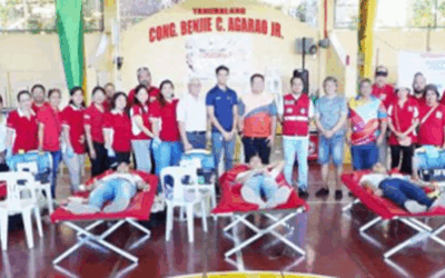 PRC, RMN’s second Dugtong Buhay Caravan draws blood donors in Laguna